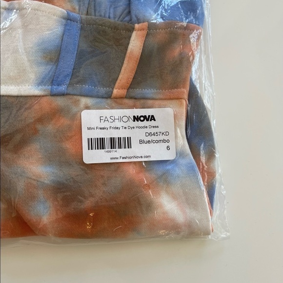 Fashion Nova Mini Freaky Friday Hoodie Dress - 6 - Picture 4 of 5
